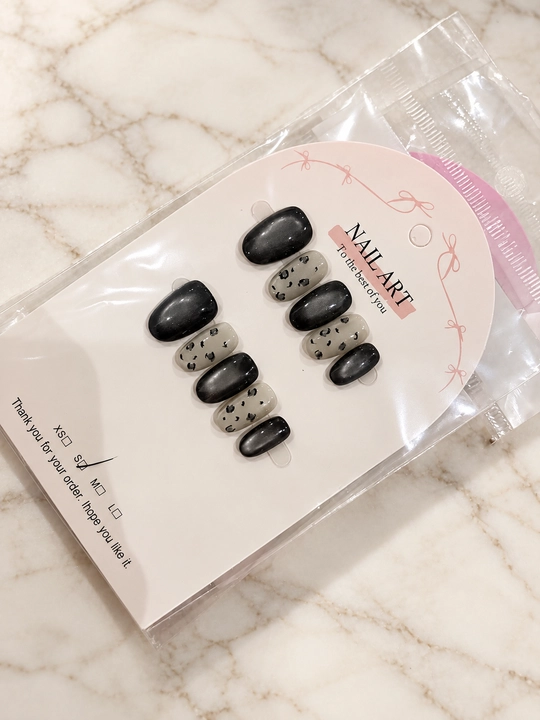 Sun’iy tirnoqlar press on nails manikyur dizaynli yopishtiriladigan tirnoq - 