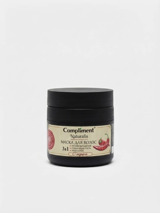 Soch uchun qalampirli niqob Compliment Naturalis 3in1 - 