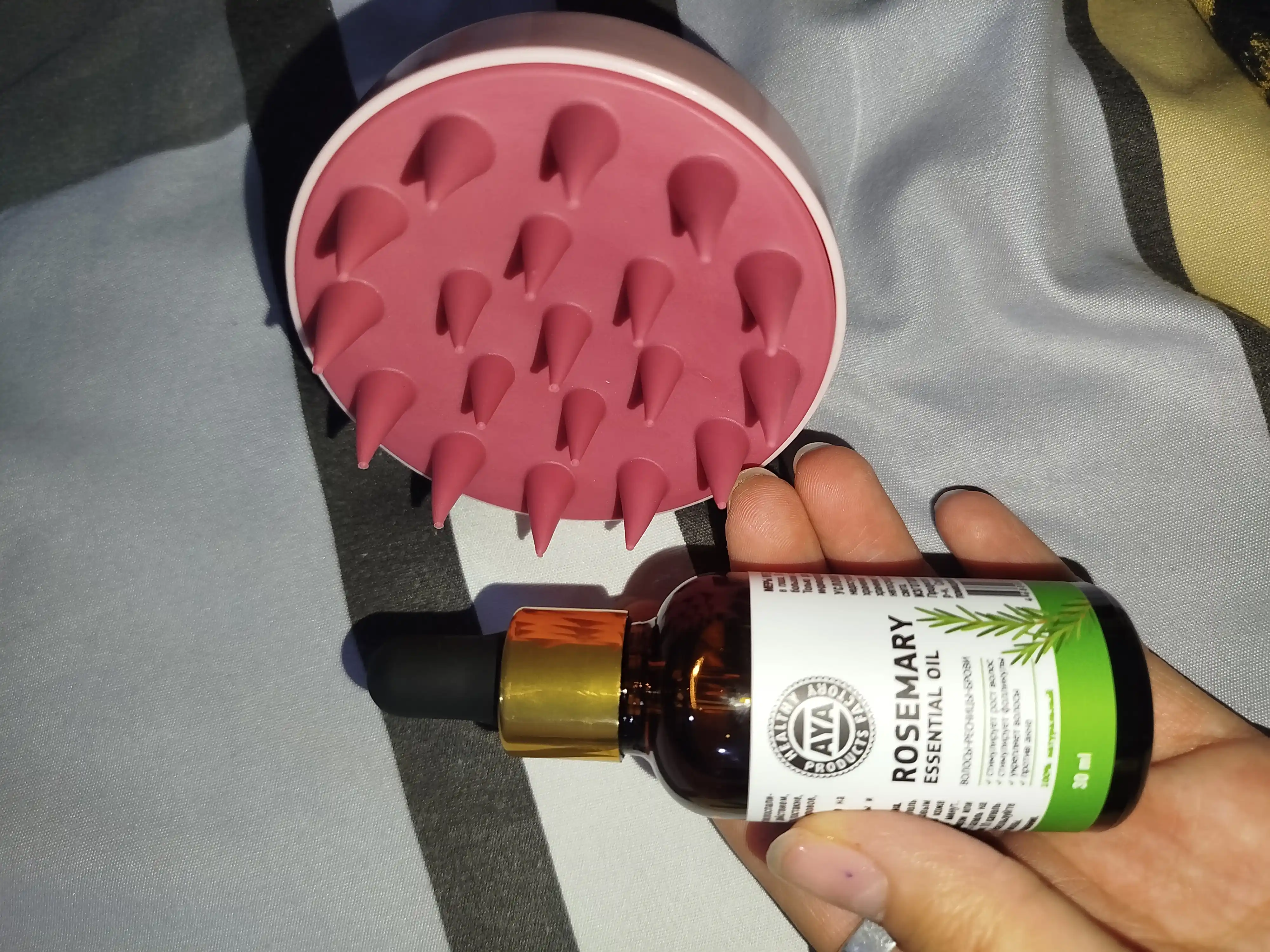 Soch va soqol o'stirish uchun rozmarin yog'i AYA, to'kilishiga qarshi serum, 30 ml