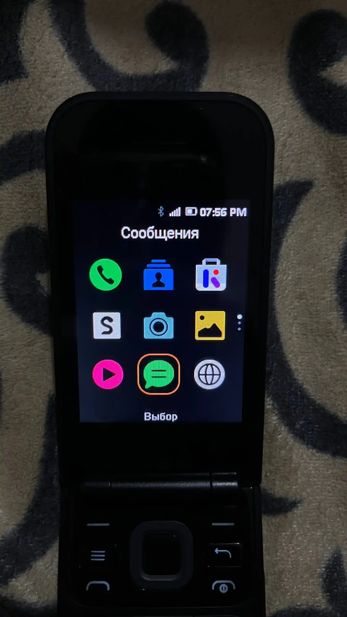 Nokia 2720 Flip кнопочный телефон 2 сим карты 1500мАч батарея два экрана раскладной корпус