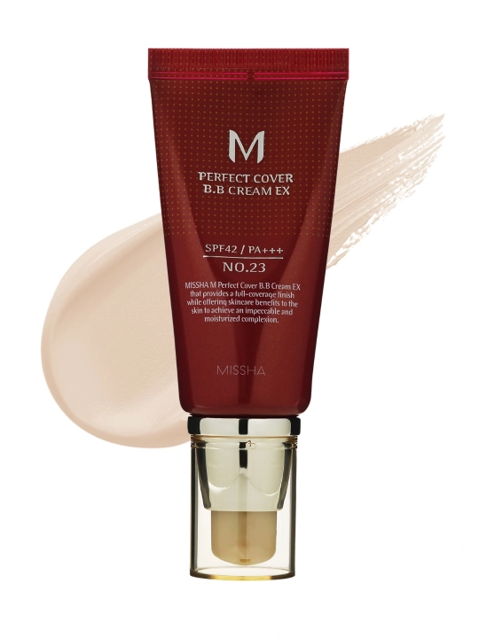 Tonal krem BB Missha, yuz uchun 