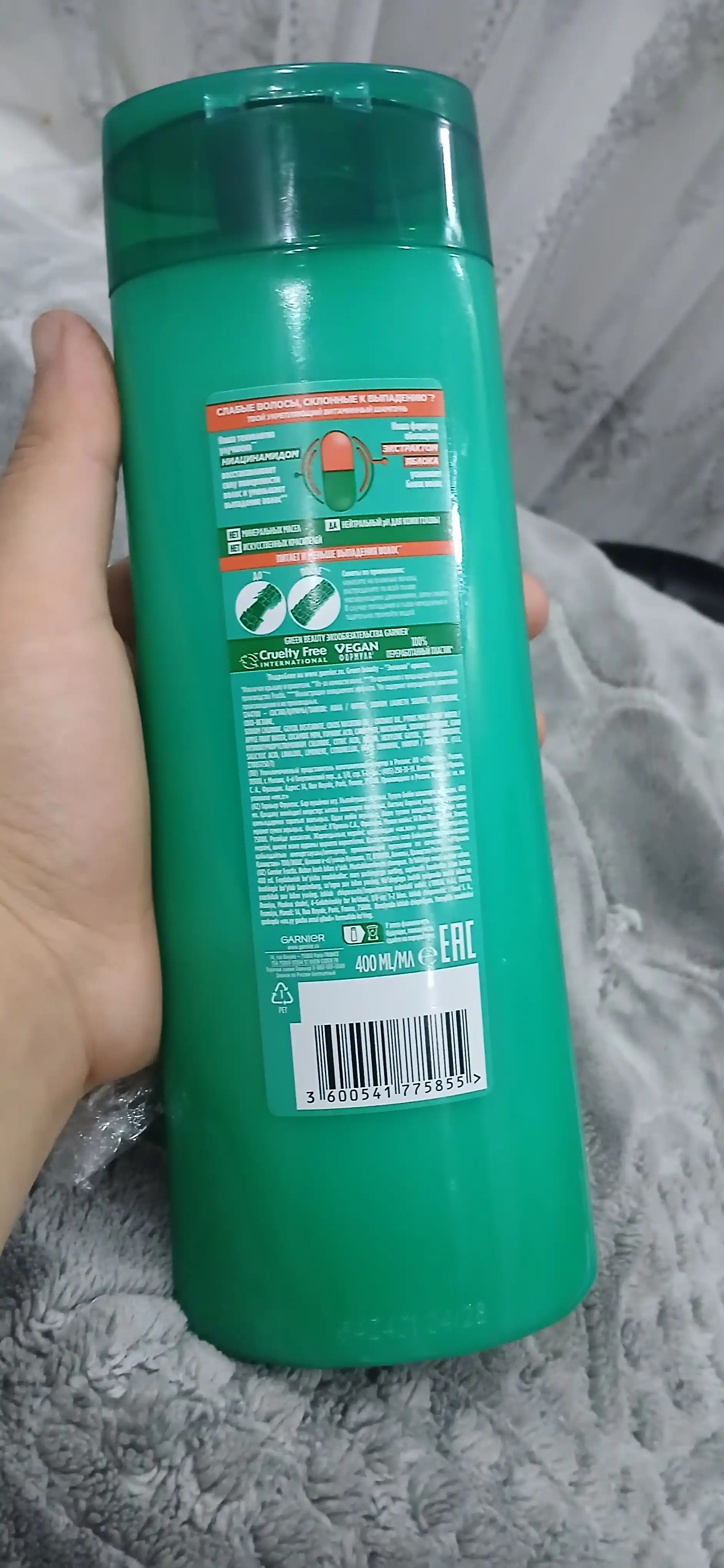FRUCTIS Шампунь Рост во всю силу 400мл