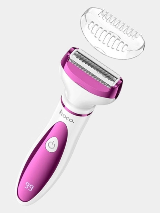 Ayollar trimmeri Hoco HP80, 4 in 1, 3 ta nasadka, displey, 65 daqiqagacha, 300 mA·soat