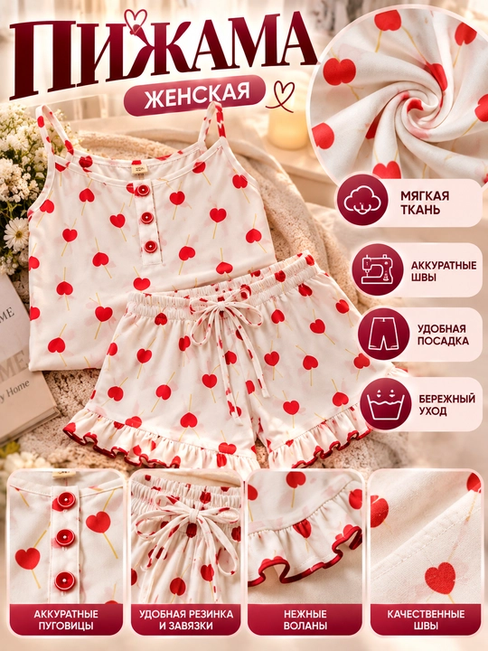 Ayollar pijamasi, ayollar uy kiyimi, uy kostyumi, tungi kiyim, yotoq kiyimi