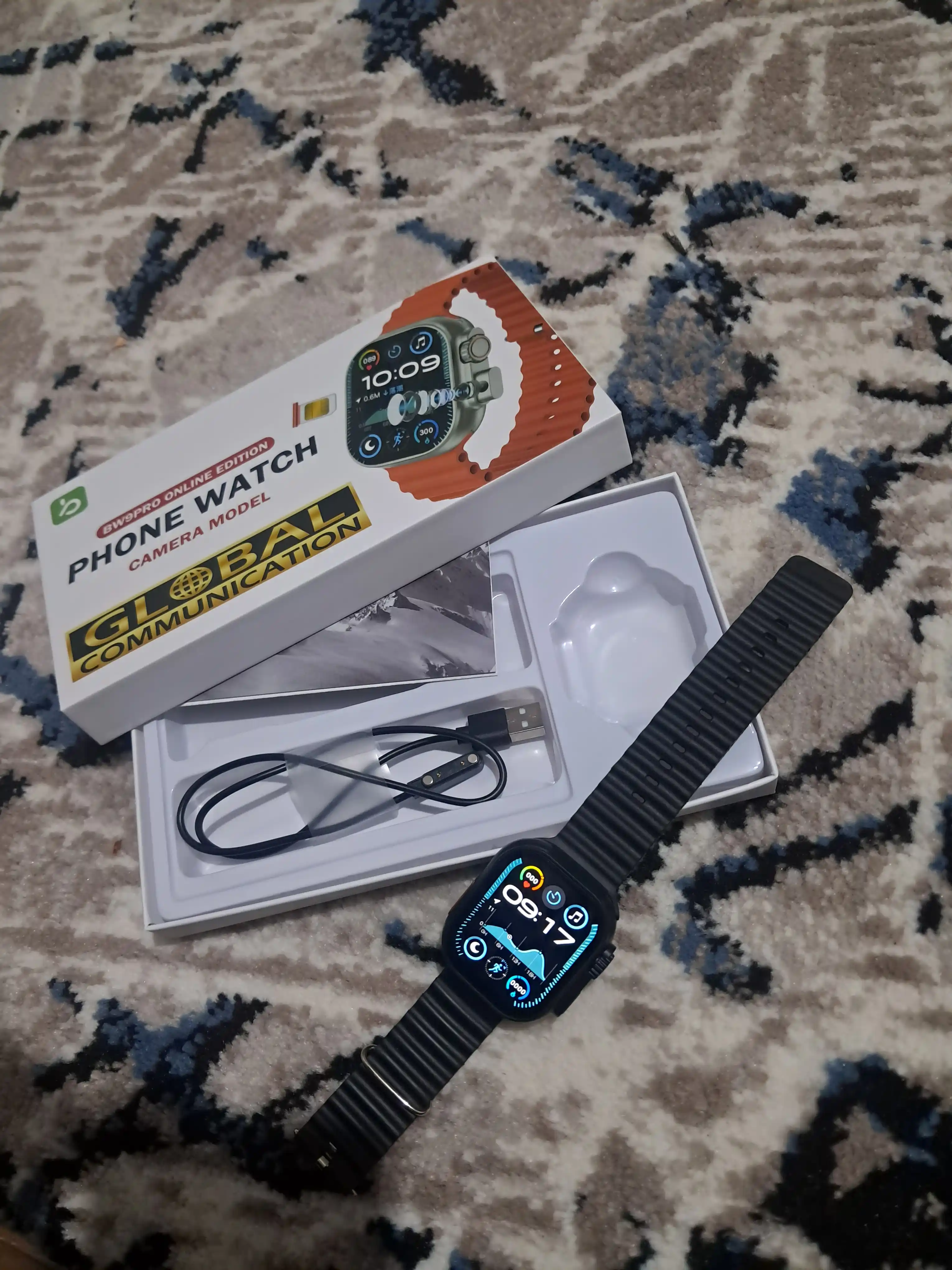 Смарт-часы BW9PRO с SIM-картой, камерой и многофункциональным управлением