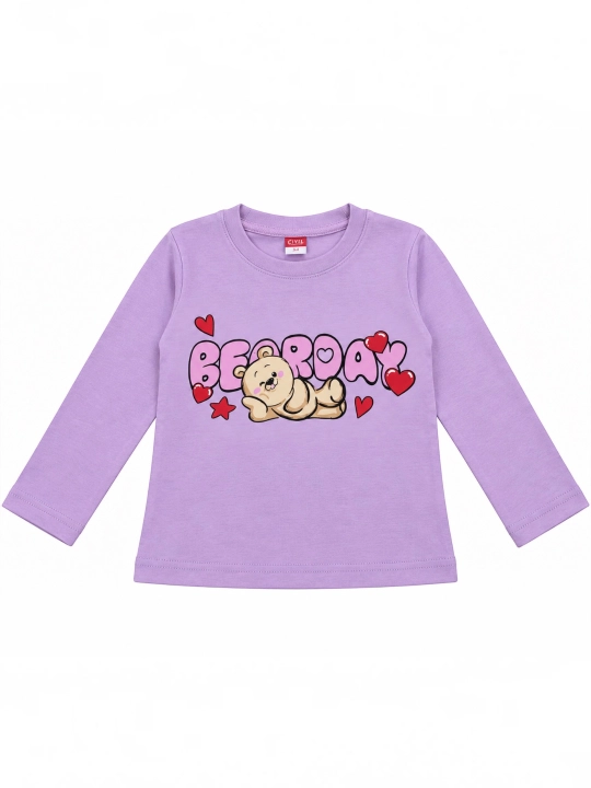 Лонгслив для девочек, от бренда Futurino