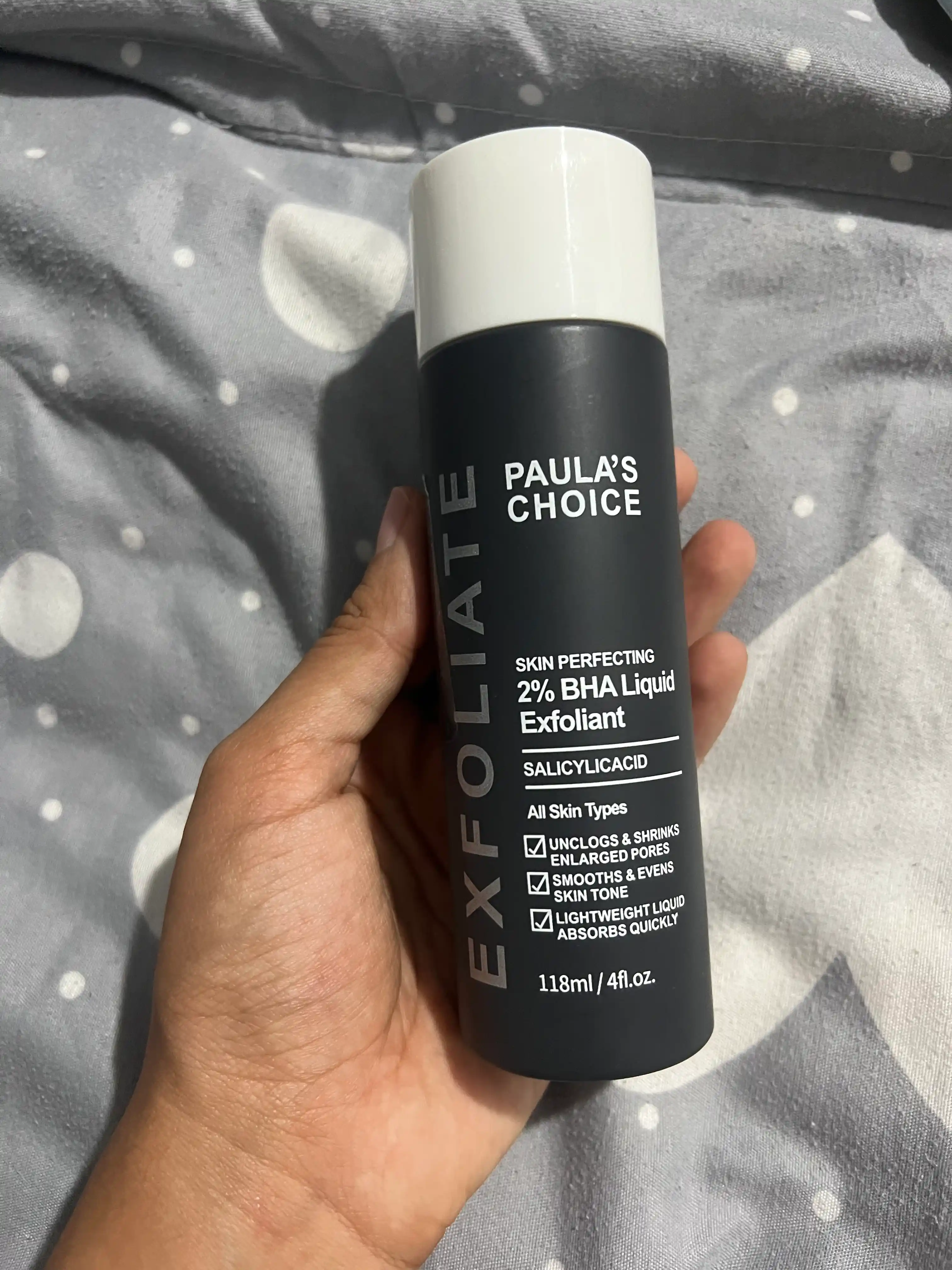 Salitsil kislotali peeling tonik, Paulas Choice Skin Perfecting 2% BHA suyuqligi