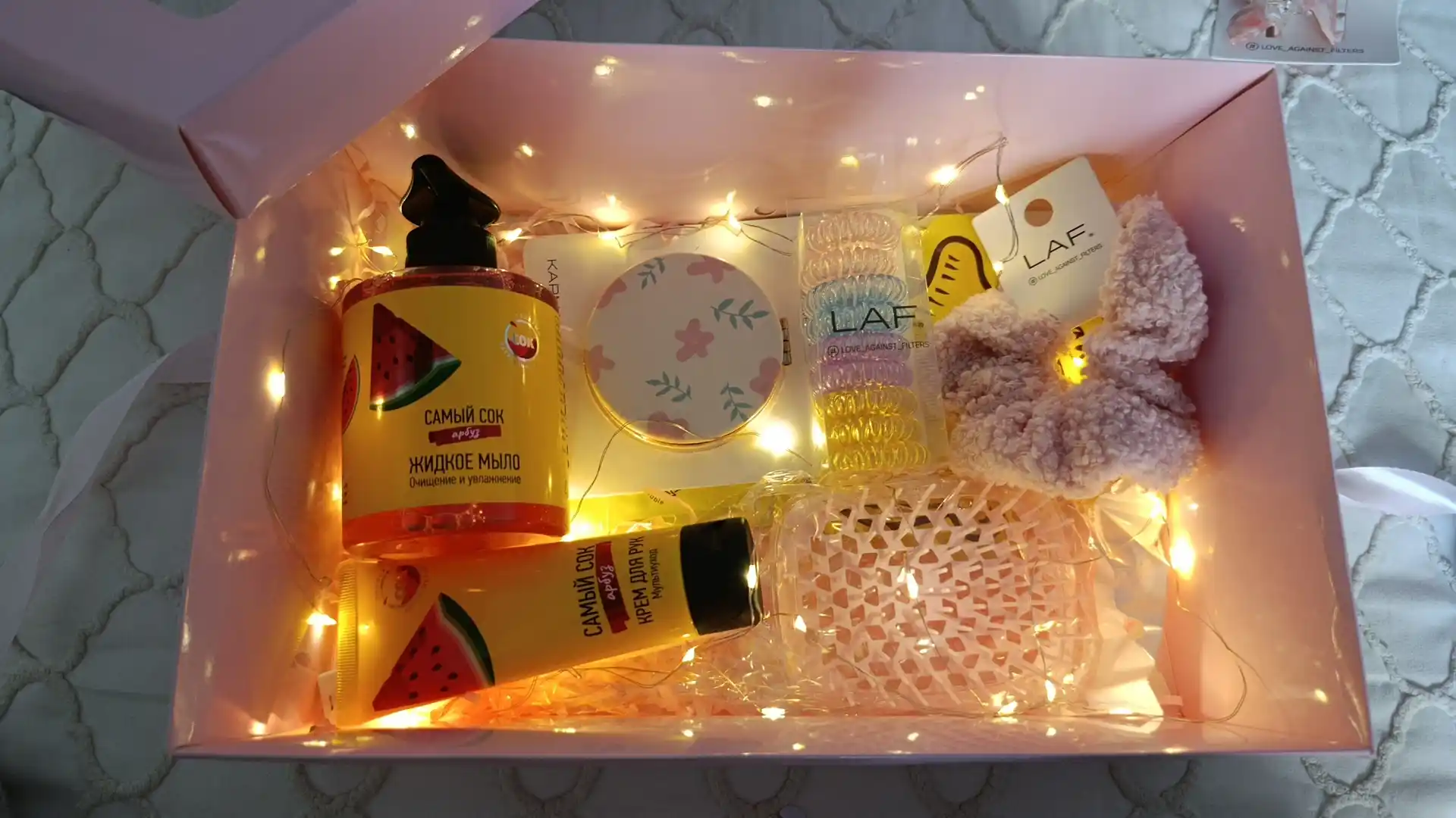 Bayramona sovg'a qutisi, Sovg`a karopka, sovg`a paket, kraft paket, padarka paket