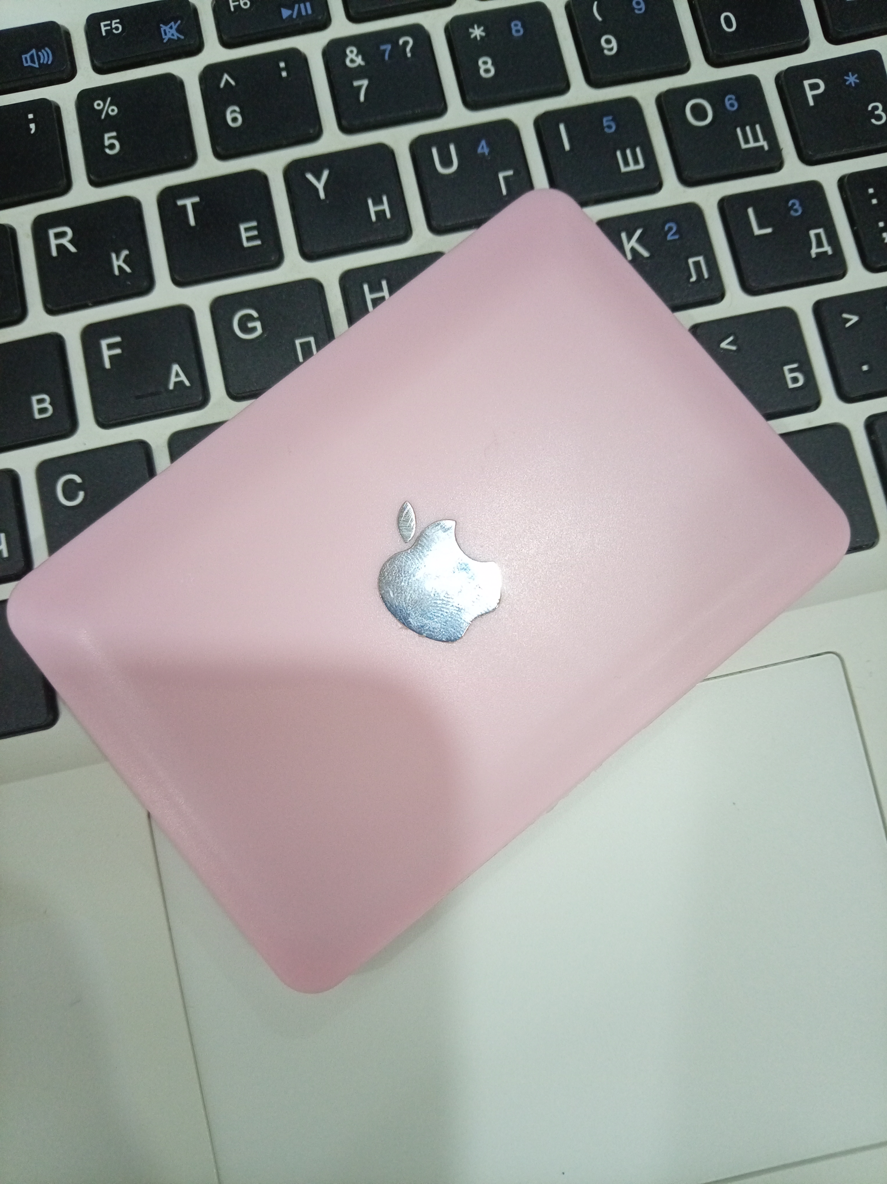 Зеркало компьютер MacBook, компактное карманное зеркальце для макияжа в ноутбуке