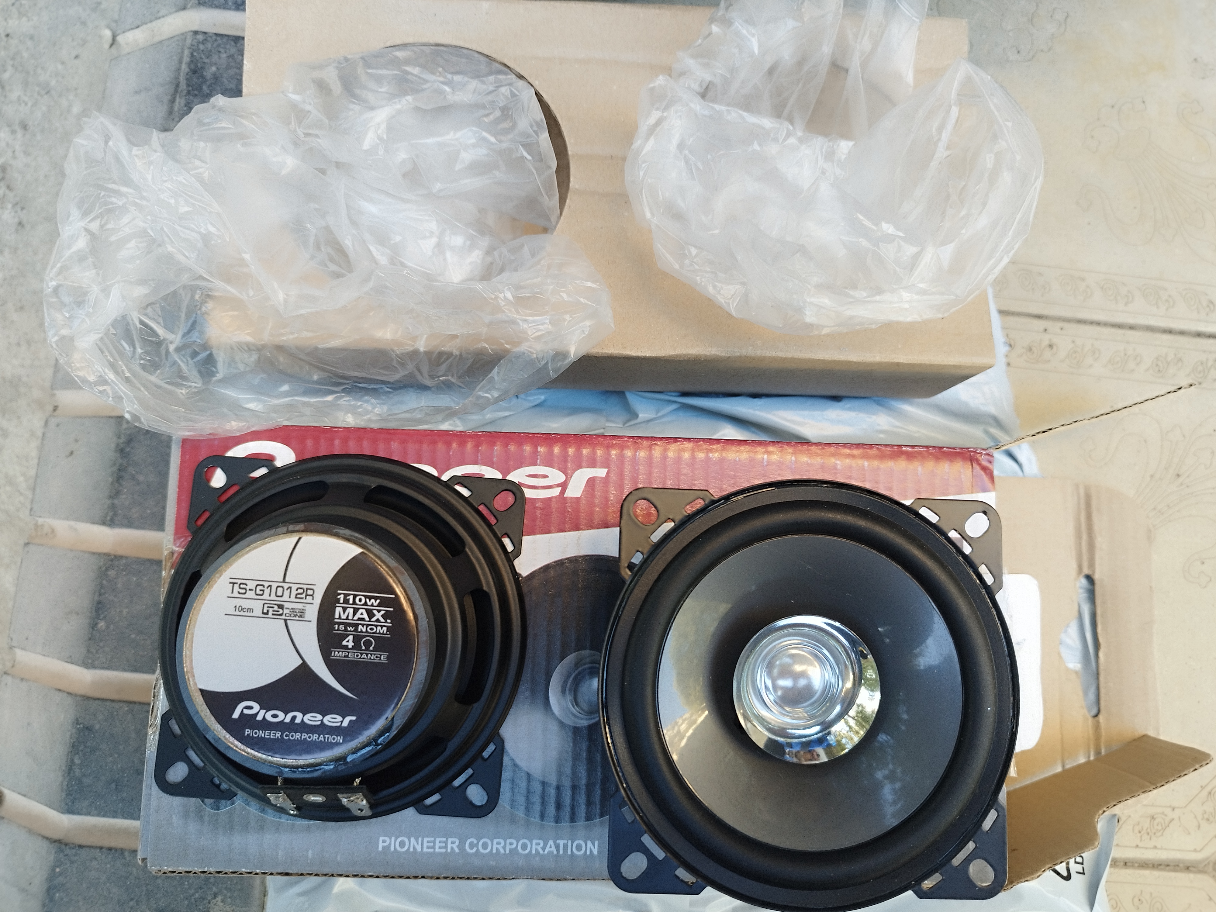 Колонки Pioneer, 10 см размер, Matiz, Spark, Nexia 1-2, Damas и другие