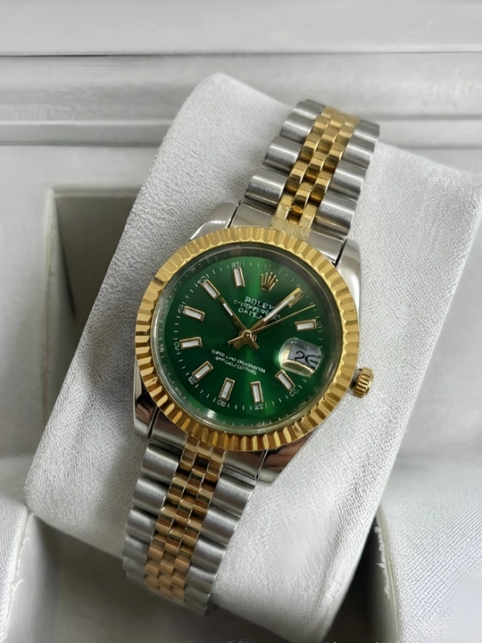 Ayollar uchun qo'l soati, Rolex klassik kvarts, sovg‘a qutisida - 