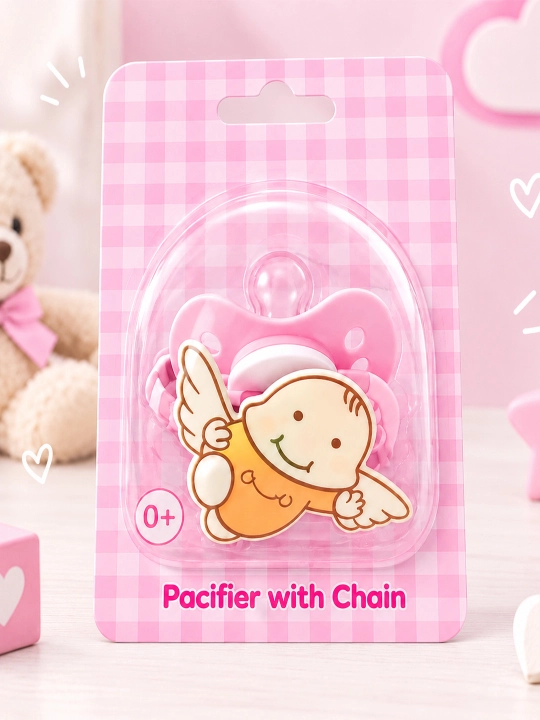 Matli tasmali tutqichli silikon so‘rg‘ich Kiddo Store, 0+ oylik - 