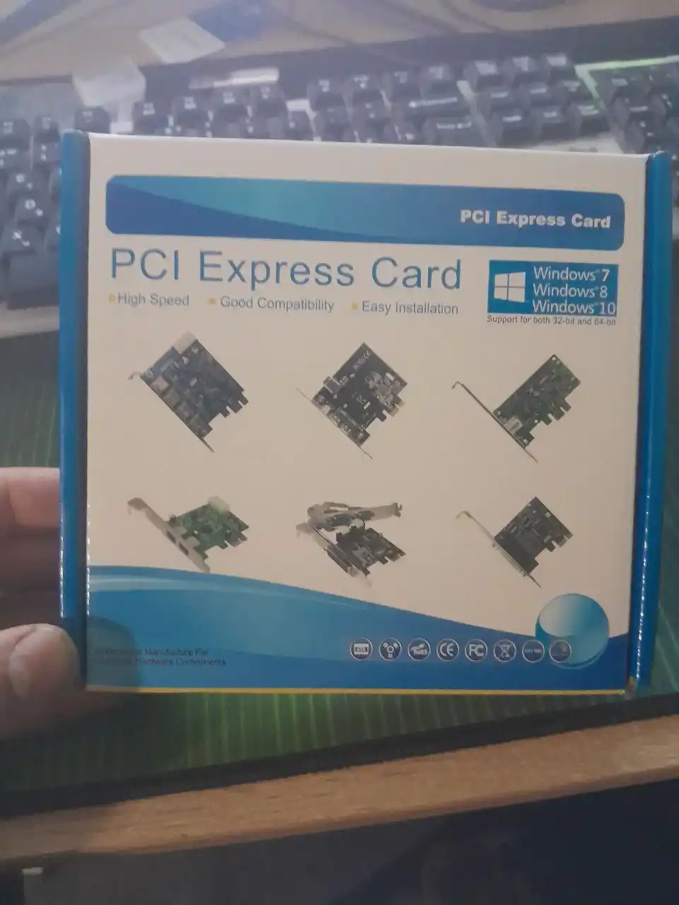 Плата расширения PCI Express PCIe USB 3.0, 2 портовый