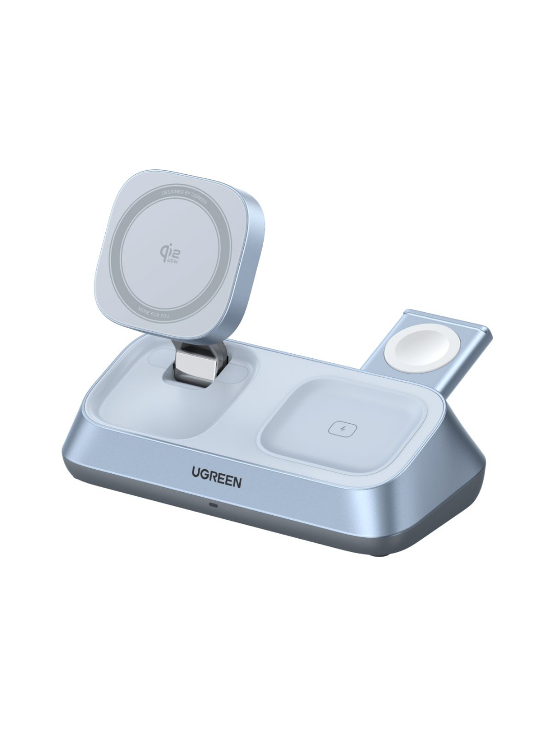 UGREEN Qi2 25W 3-in-1 Magnitli zaryadlash stansiyasi W711 55677