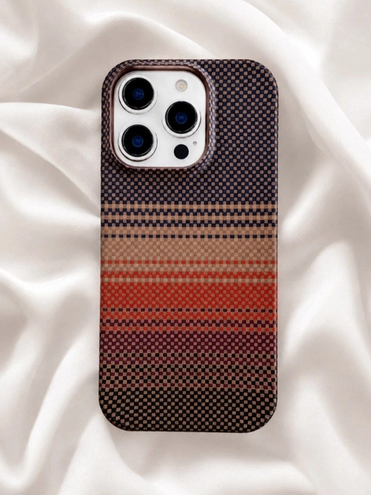 Karbon chexol iPhone 13,14,15,16,17,PRO,Pro Max uchun,qattiq