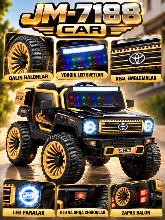 JM-7188 CAR — мощный электромобиль для детей