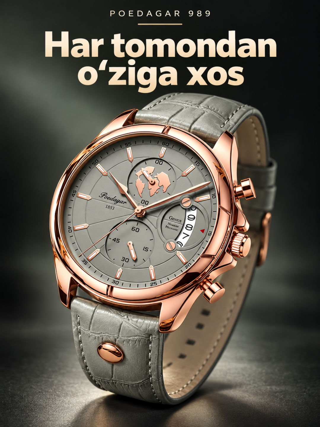 POEDAGAR 989 Luxury часы