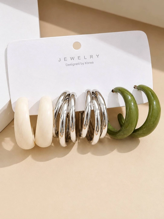 Набор серёг Fashion Jewelry (бижутерия) - 