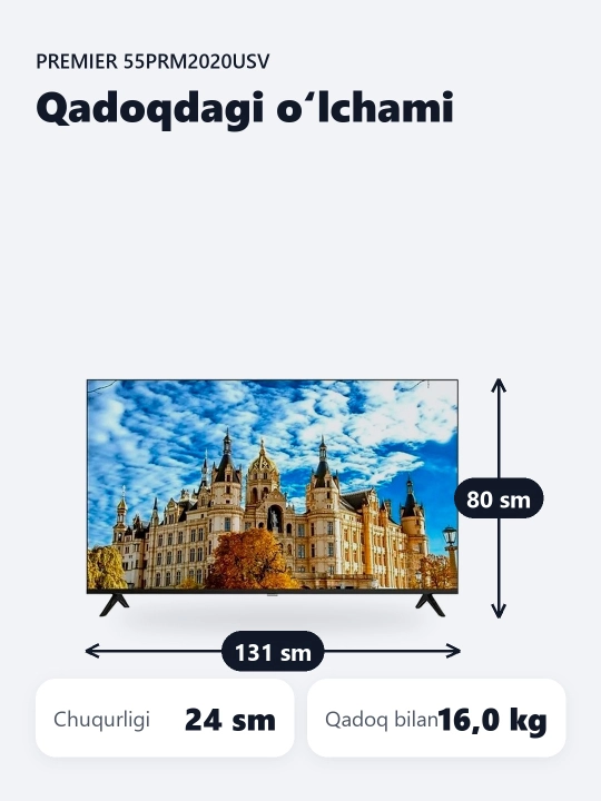 Smart TV Premier 55PRM2020USV 55