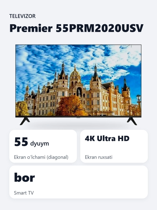Smart TV Premier 55PRM2020USV 55