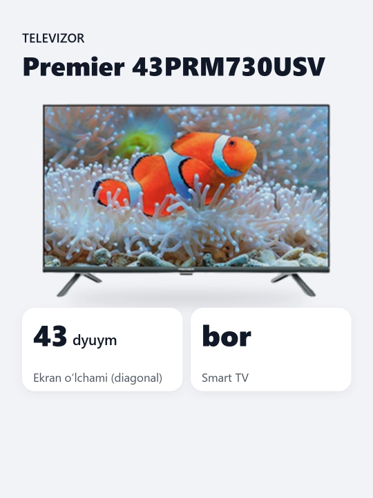 Smart TV Premier 43PRM730USV 43"