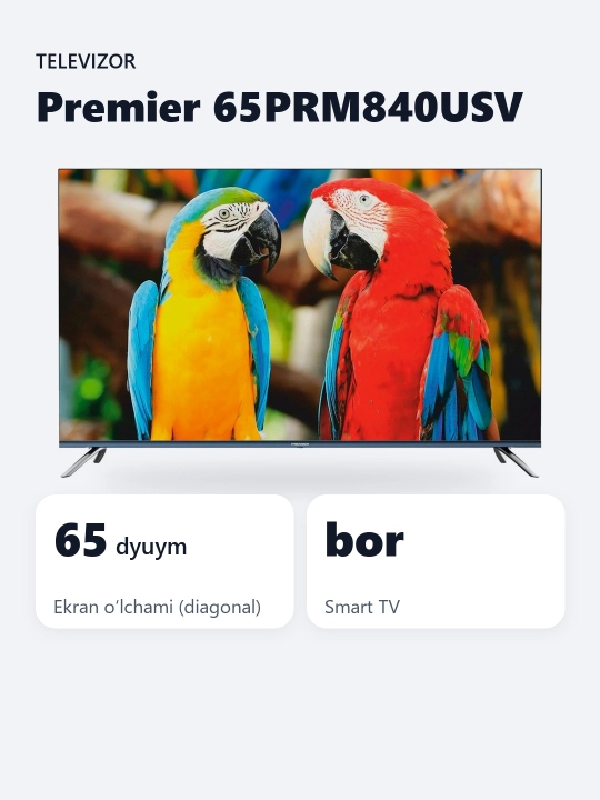Smart TV Premier 65PRM840USV 65