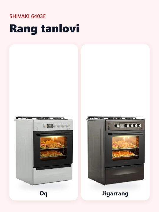 Shivaki 6403-E gaz plitasi