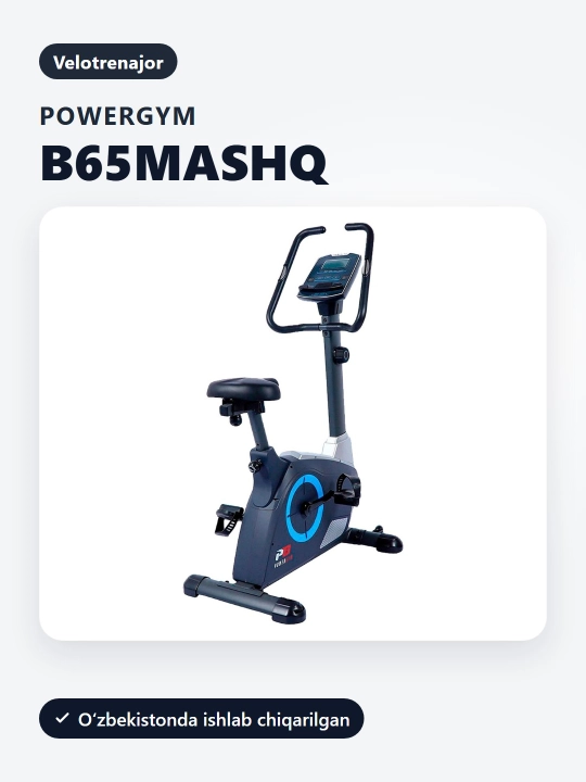 Велотренажер PowerGym B65