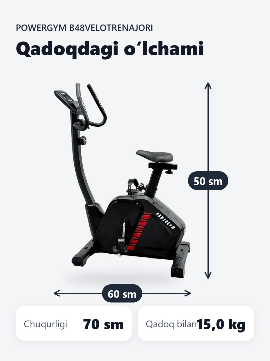 Powergym B48 velotrenajori