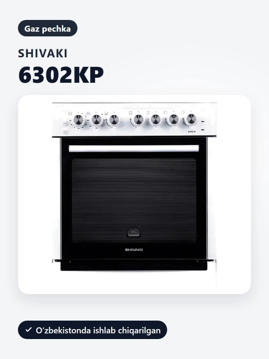 Pechka Shivaki 6302 KP