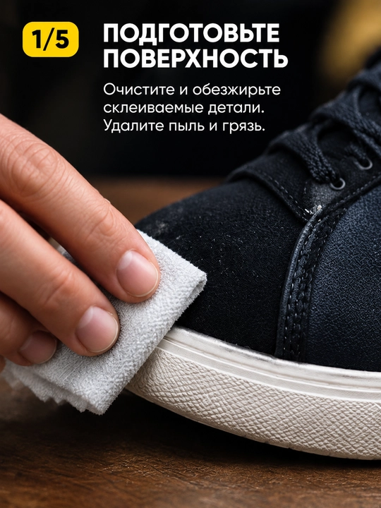 Супер Клей секундный для обуви и прочих деталей