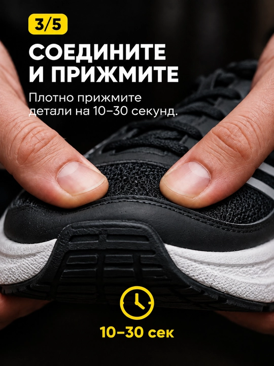 Супер Клей секундный для обуви и прочих деталей