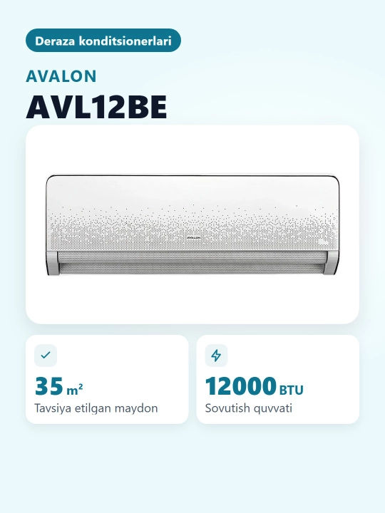 Konditsioner AVALON AVL-12 BE