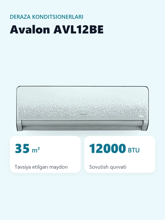 Konditsioner AVALON AVL-12 BE