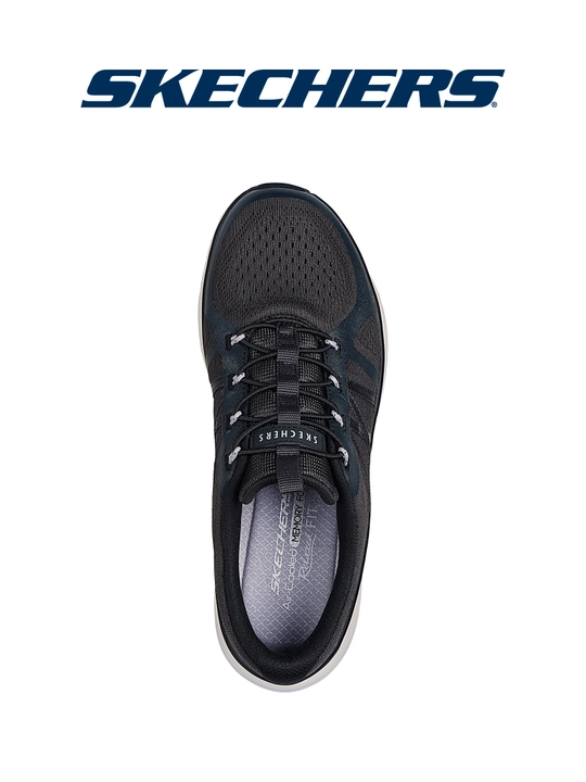 Ayollar krossovkasi Skechers D'Lux Comfort 2.0, elastik bog'ichli, to'rli ustki qismli