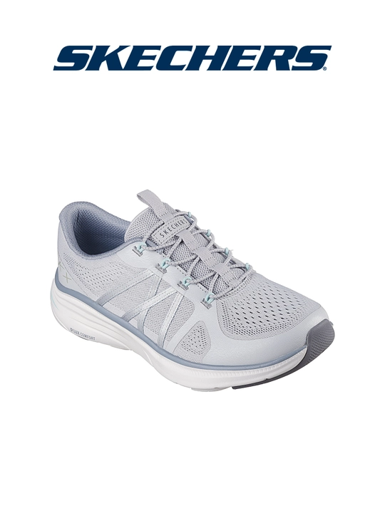 Кроссовки женские Skechers D'Lux Comfort 2.0 на эластичных шнурках, с сетчатым верхом