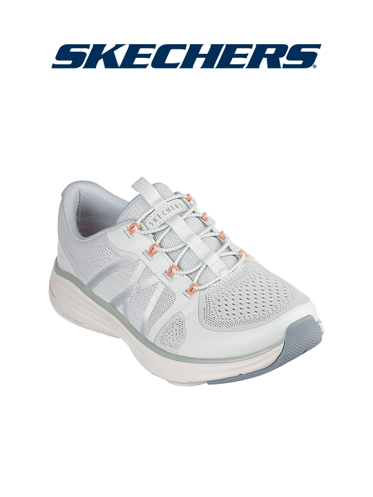 Кроссовки женские Skechers D'Lux Comfort 2.0 на эластичных шнурках, с сетчатым верхом