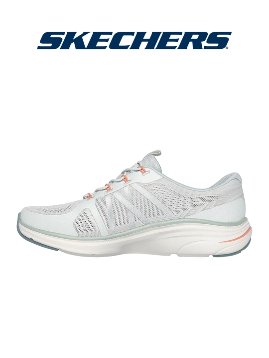 Кроссовки женские Skechers D'Lux Comfort 2.0 на эластичных шнурках, с сетчатым верхом