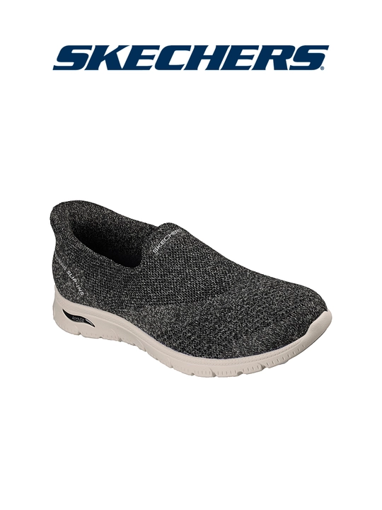 Ayollar slipon poyabzali Skechers Slip-ins ARCH FIT REFINE 2.0, bog'ichsiz, matoli