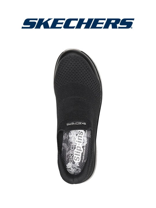Слипоны женские Skechers Slip-ins Virtue - Serendipity без шнурков, стирка в машине