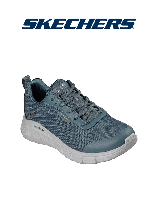 Кроссовки женские Skechers BOBS Sport B Flex - Flex Proof на шнуровке, водонепроницаемые