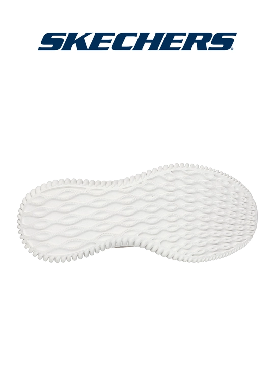 Слипоны женские Skechers BOBS Geo - Lite без шнурков, с вязаным верхом, повседневные