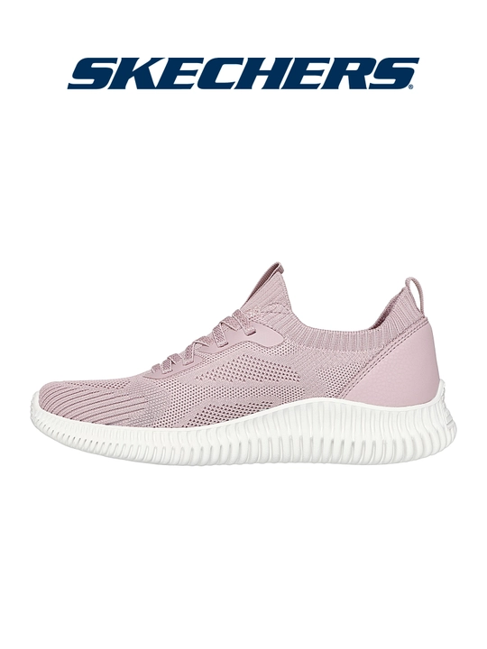 Кроссовки женские Skechers BOBS Geo Lite на эластичных шнурках, с вязаным верхом