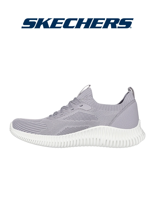 Кроссовки женские Skechers BOBS Geo Lite на эластичных шнурках, с вязаным верхом