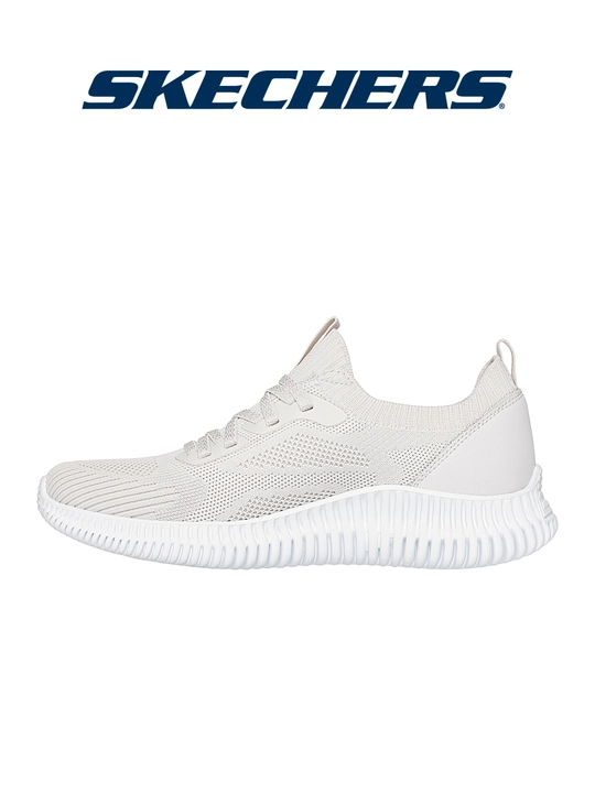 Кроссовки женские Skechers BOBS Geo Lite на эластичных шнурках, с вязаным верхом