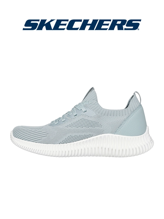Кроссовки женские Skechers BOBS Geo Lite на эластичных шнурках, с вязаным верхом