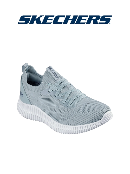 Кроссовки женские Skechers BOBS Geo Lite на эластичных шнурках, с вязаным верхом
