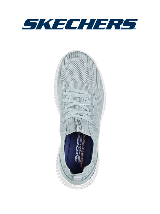 Кроссовки женские Skechers BOBS Geo Lite на эластичных шнурках, с вязаным верхом