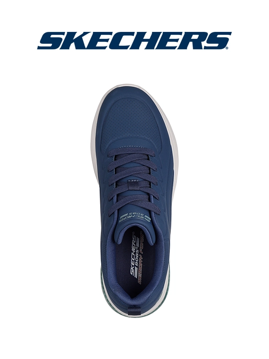 Erkaklar krossovkasi Skechers BOBS VISION AIR, bog'ichli, Skech-Air, kundalik