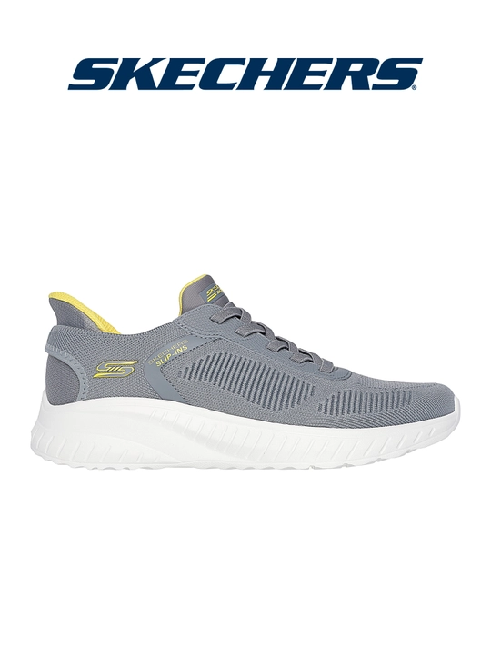 Erkaklar krossovkasi Skechers Slip-ins BOBS Sport Squad Chaos - Solid Step, matoli - 